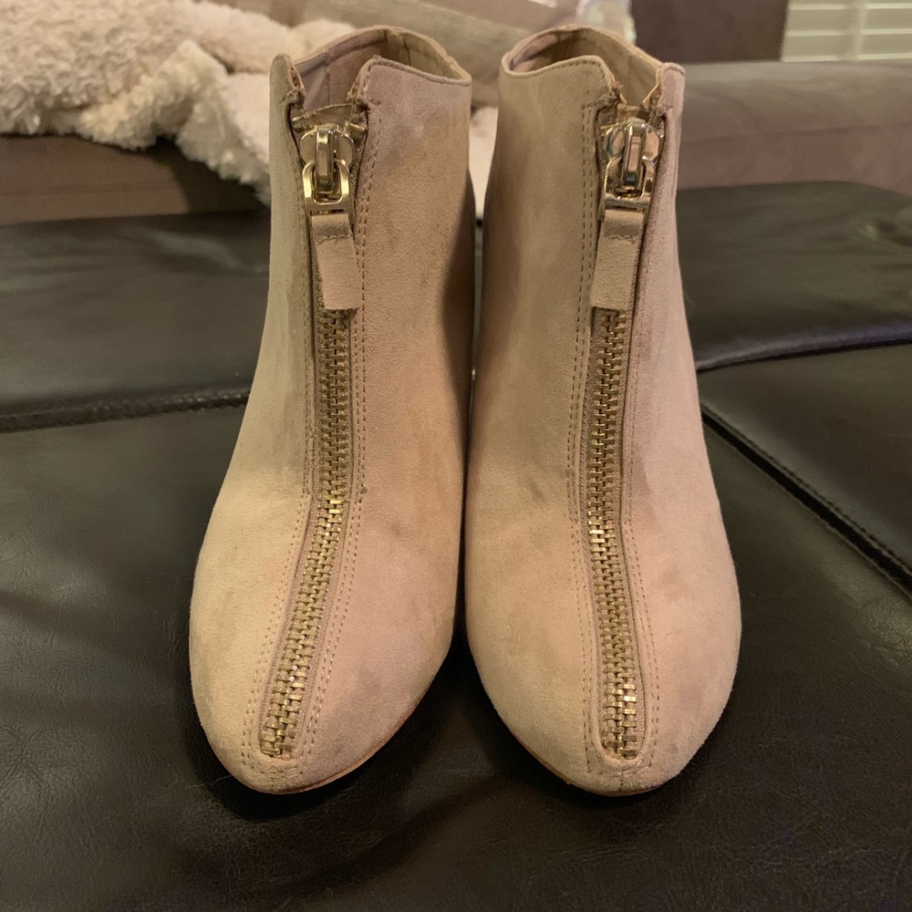 Zara Basic Collection Suede Booties - Picture 2 of 7